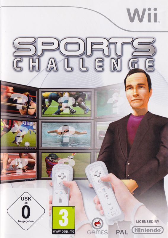 Alan Hansen's Sports Challenge box art for Wii